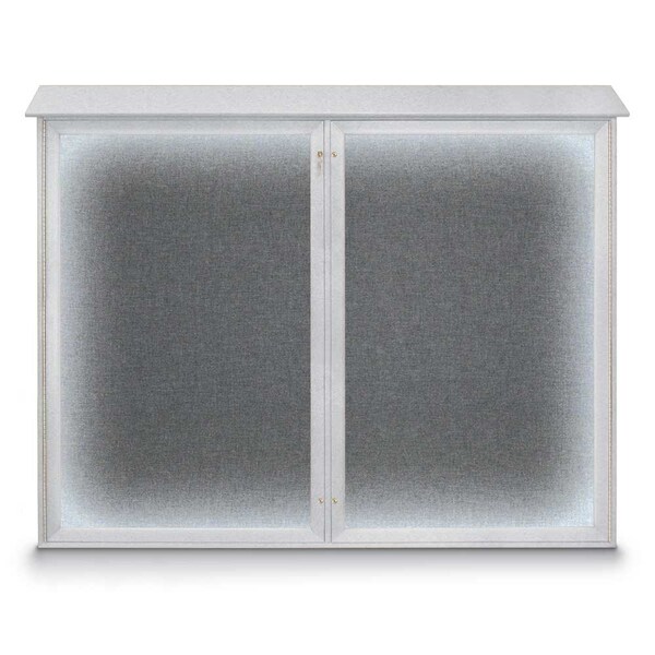 Double Door Enclosed Indoor Letterboard